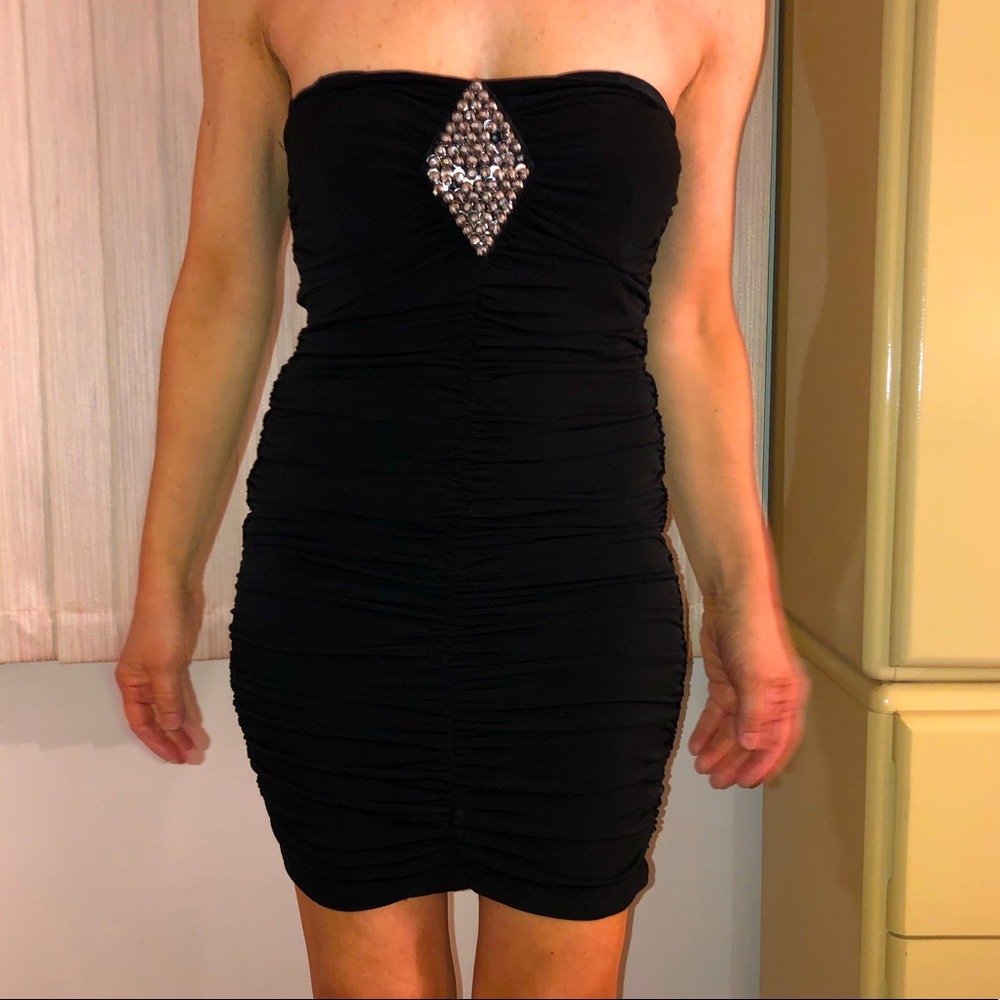 Forever 21 Little Black Strapless Dress